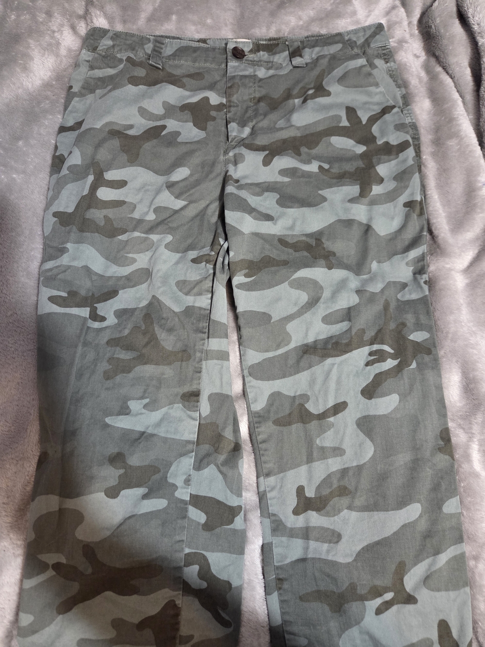 Women's Camo Straight-Leg Pants